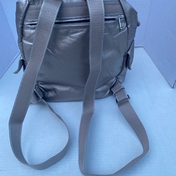 Modern Silver Backpack with Minimalist Design main image 9